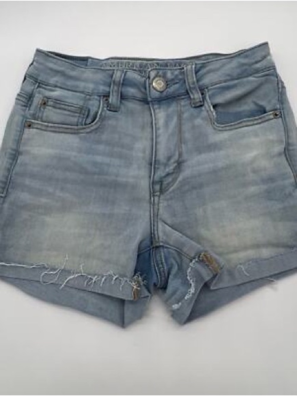 American Eagle Midi Denim Shorts